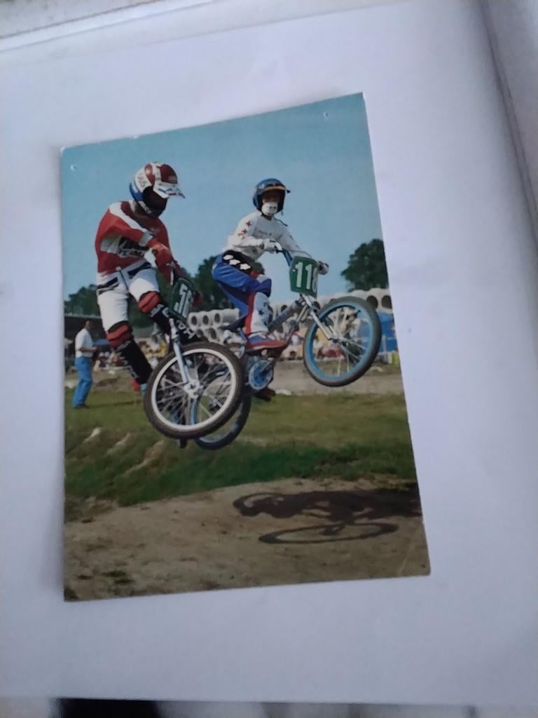 BMX. RACERS. CROSS, Verzamelen, Ansichtkaarten | Themakaarten, Ophalen of Verzenden