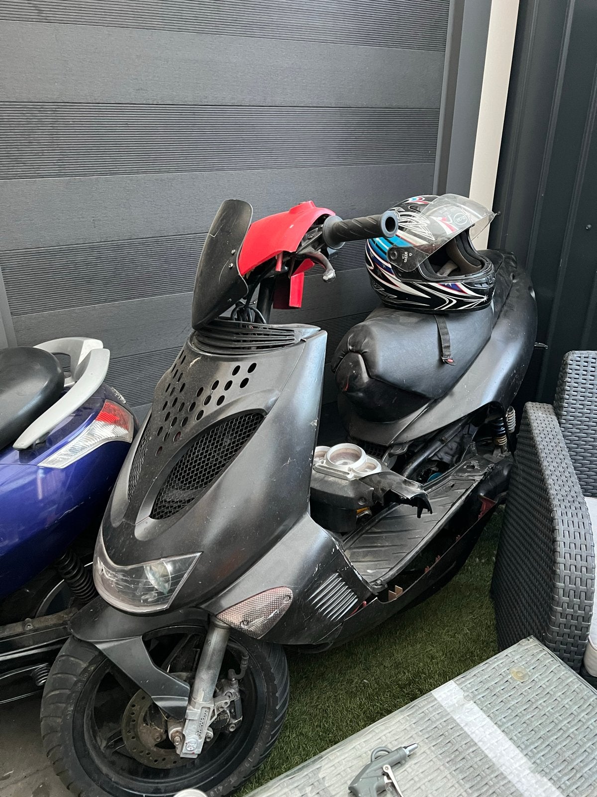 Aprilia SR 70cc Scooter zie beschrijving- lopend, Ophalen, Gebruikt, Aprilia