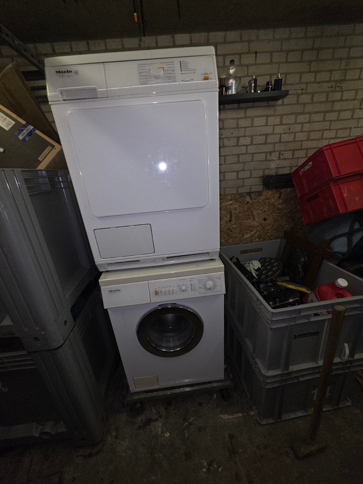 Miele Was- en Droogcombinatie (Wasmachine & Droger), Ophalen of Verzenden, Condens, 85 tot 90 cm