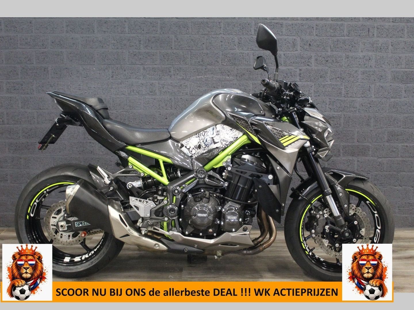 KAWASAKI Z900 70kW PERFORMANCE (bj 2020) 26,290 km CARBON, Bedrijf, Onbekend, KAWASAKI, Onbekend
