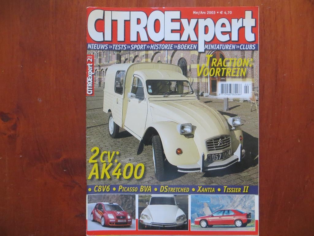 CitroExpert 2 2003 C8 V6, Xsara Phase 2A, Tissier, Xantia, Boeken, Auto's | Folders en Tijdschriften, Nieuw, Citroën, Ophalen of Verzenden
