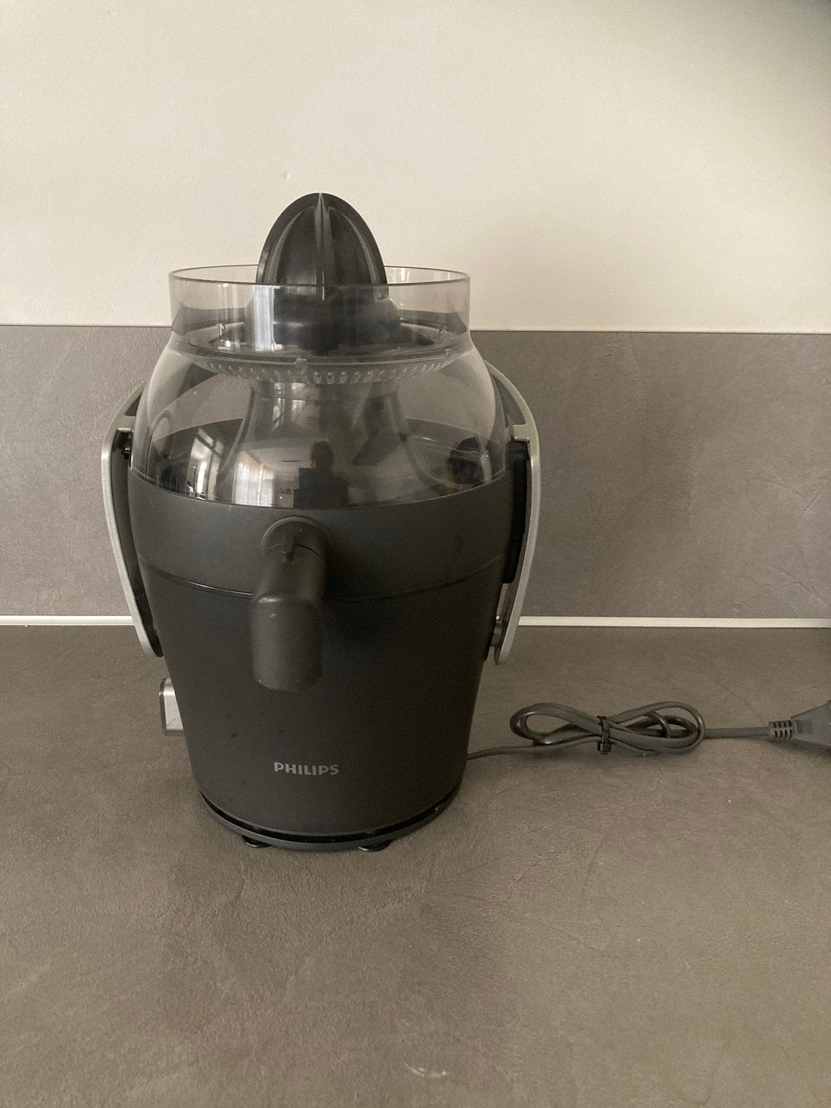 Philips citruspers/sinaasappelpers zgan, Ophalen of Verzenden, Zo goed als nieuw, Elektrisch, Citruspers