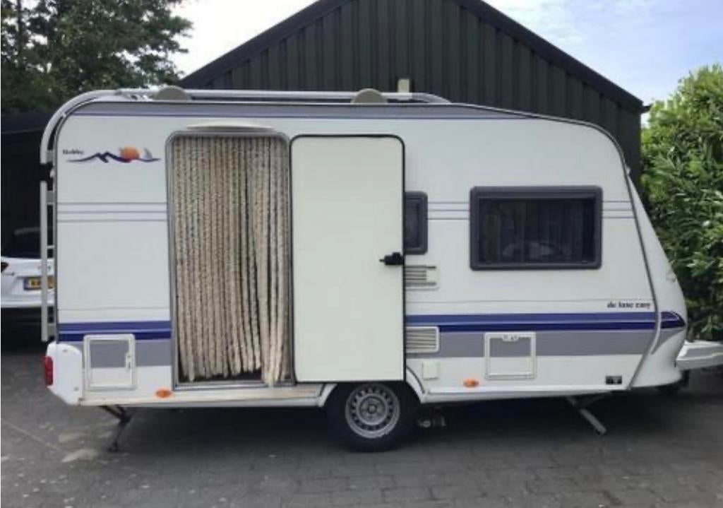 Hobby Caravan aangepast voor rolstoel gebruik., Caravans en Kamperen, Caravans, Rondzit, Hobby, Particulier, Openslaande ramen