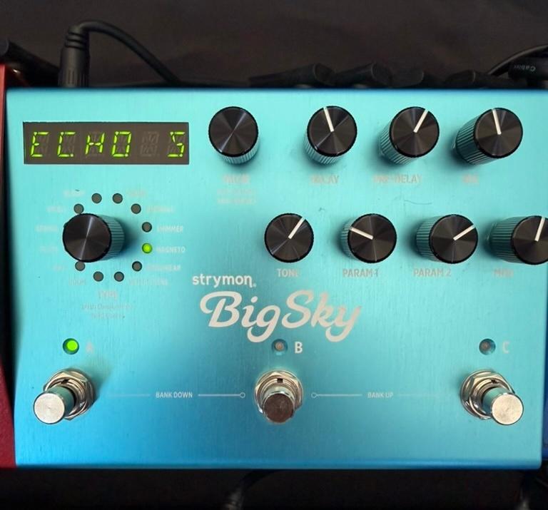 Strymon BigSky — Premium 12-mode Reverb (stereo, MIDI), Muziek en Instrumenten, Effecten, Verzenden, Zo goed als nieuw, Reverb