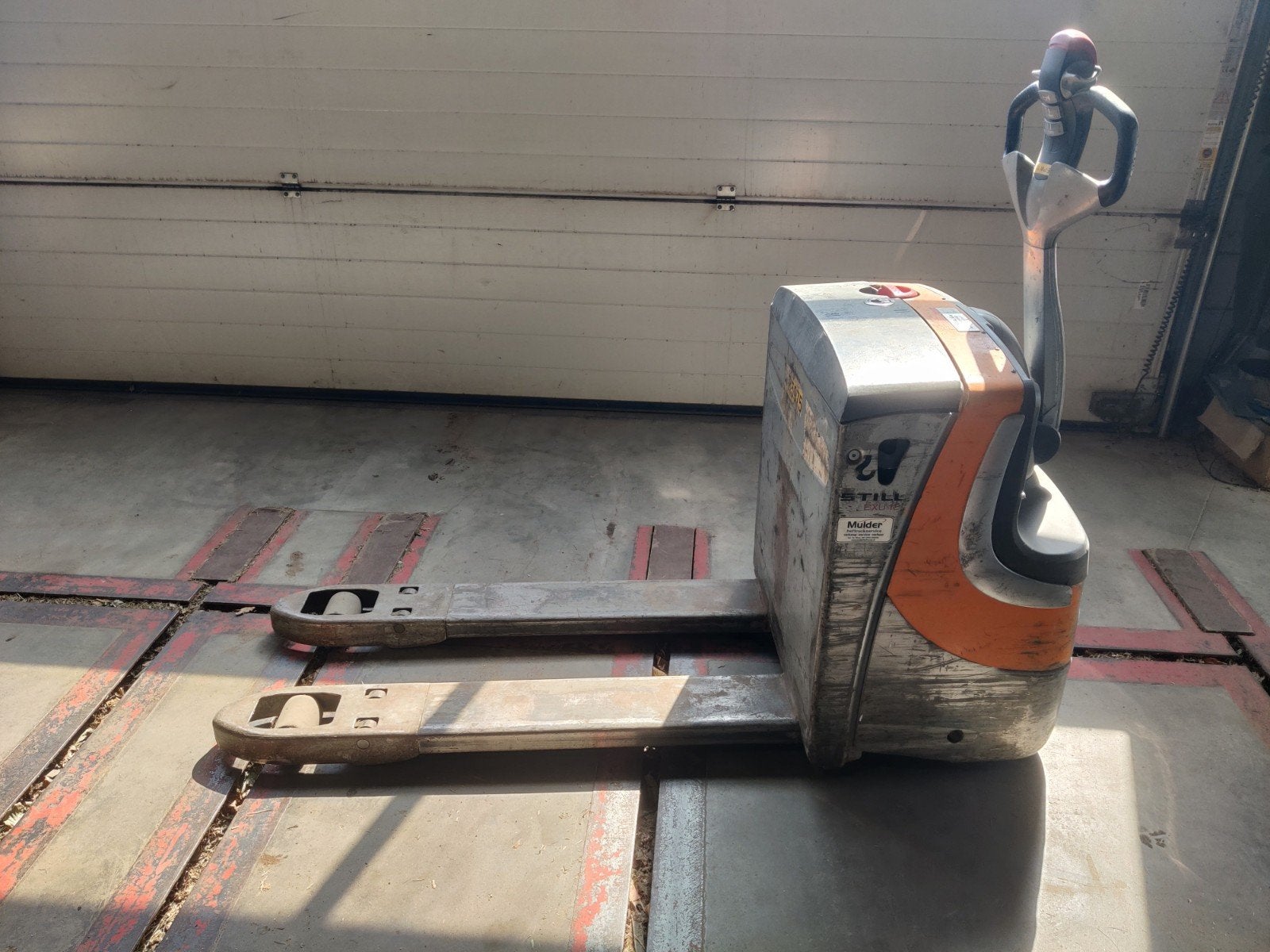 Still Exu 18 EPT elektrische palletwagen 1800 kg pompwagen, Doe-het-zelf en Verbouw, Palletwagens en Pompwagens, Ophalen, Gebruikt