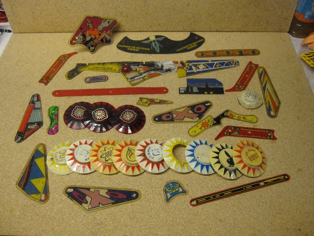 B3 gebruikte plastic parts flipper, Verzamelen, Automaten | Flipperkasten, Ophalen of Verzenden, Gebruikt, Elektronisch, Onderdeel of Defecte kast