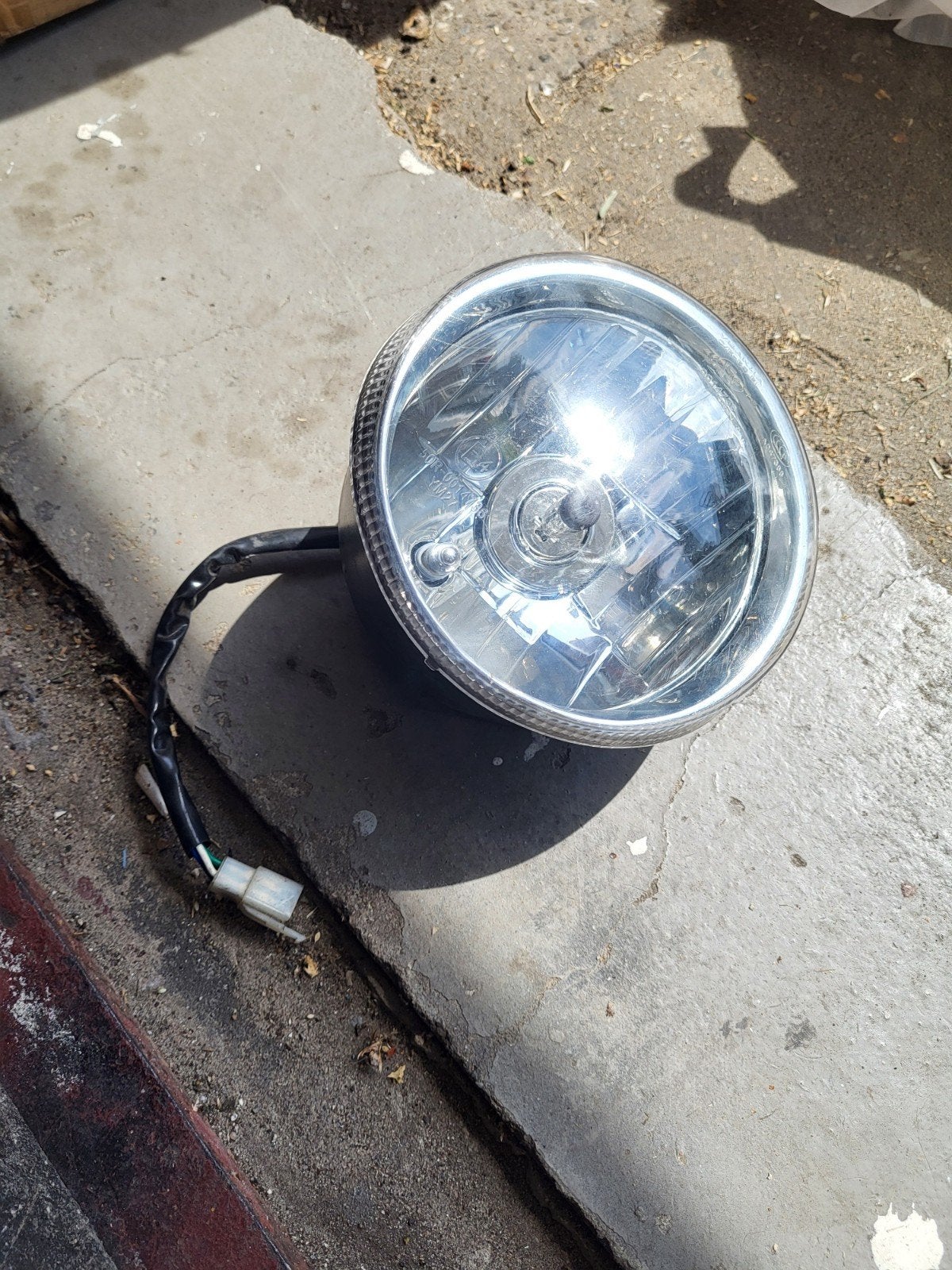 La Souris scooter koplamp - Compleet en netjes, Fietsen en Brommers, Brommeronderdelen | Scooters, Ophalen of Verzenden