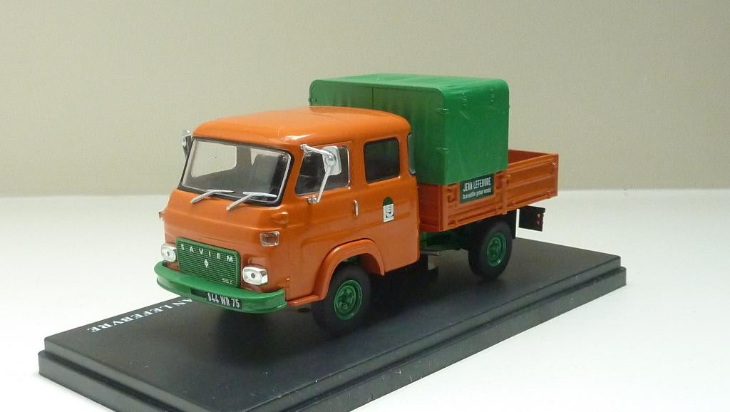 Atlas Saviem SG2 MB35 dubbele cabine 1:43, Hobby en Vrije tijd, Modelauto's | 1:43, Overige merken, Editions Atlas S.A, Nieuw