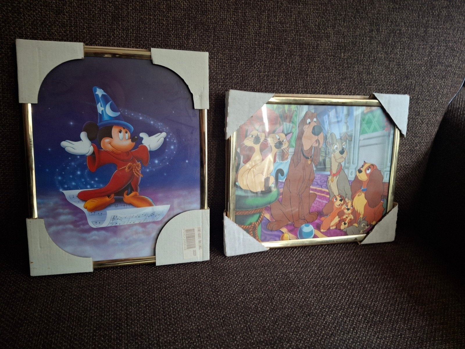 Disney Mickey Mouse en Lady en de Vagebond nieuw, Ophalen of Verzenden, Mickey Mouse, Nieuw, Beeldje of Figuurtje