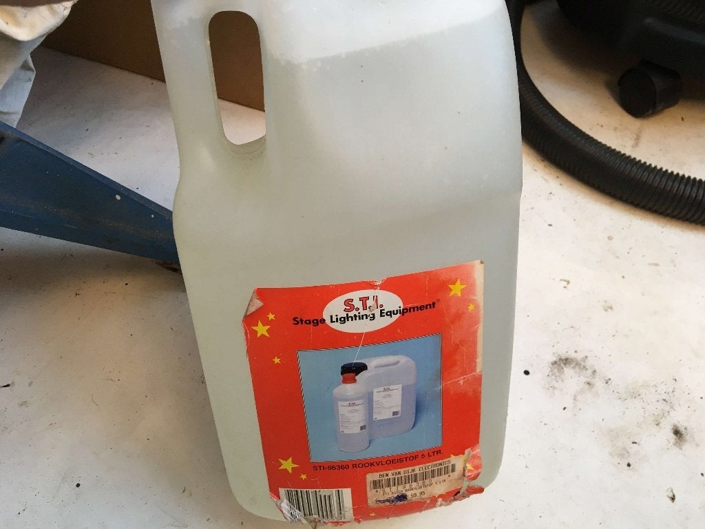 STI Rookvloeistof 5 Liter voor Rookmachine, Muziek en Instrumenten, Licht en Laser, Ophalen, Nieuw, Rookmachine