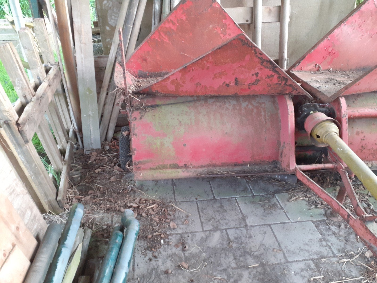 Kemper trommelschudder, Tuin en Terras, Grasmaaiers, Ophalen, Gebruikt, 50 cm of meer