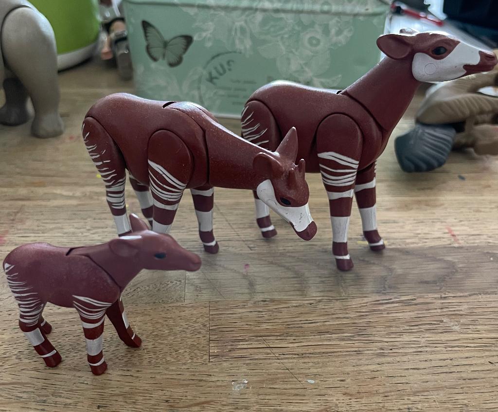 Okapi Playmobil; compleet, Kinderen en Baby's, Speelgoed | Playmobil, Zo goed als nieuw, Ophalen of Verzenden