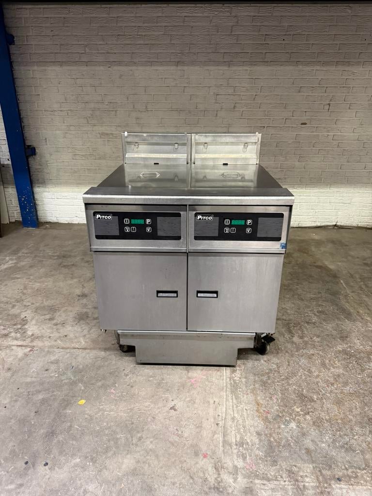 Frituur Pitco SE14R frituur RVS | B 80 x D 90 x H 85, Witgoed en Apparatuur, Frituurpannen, 4 liter of meer, Ophalen, Gebruikt