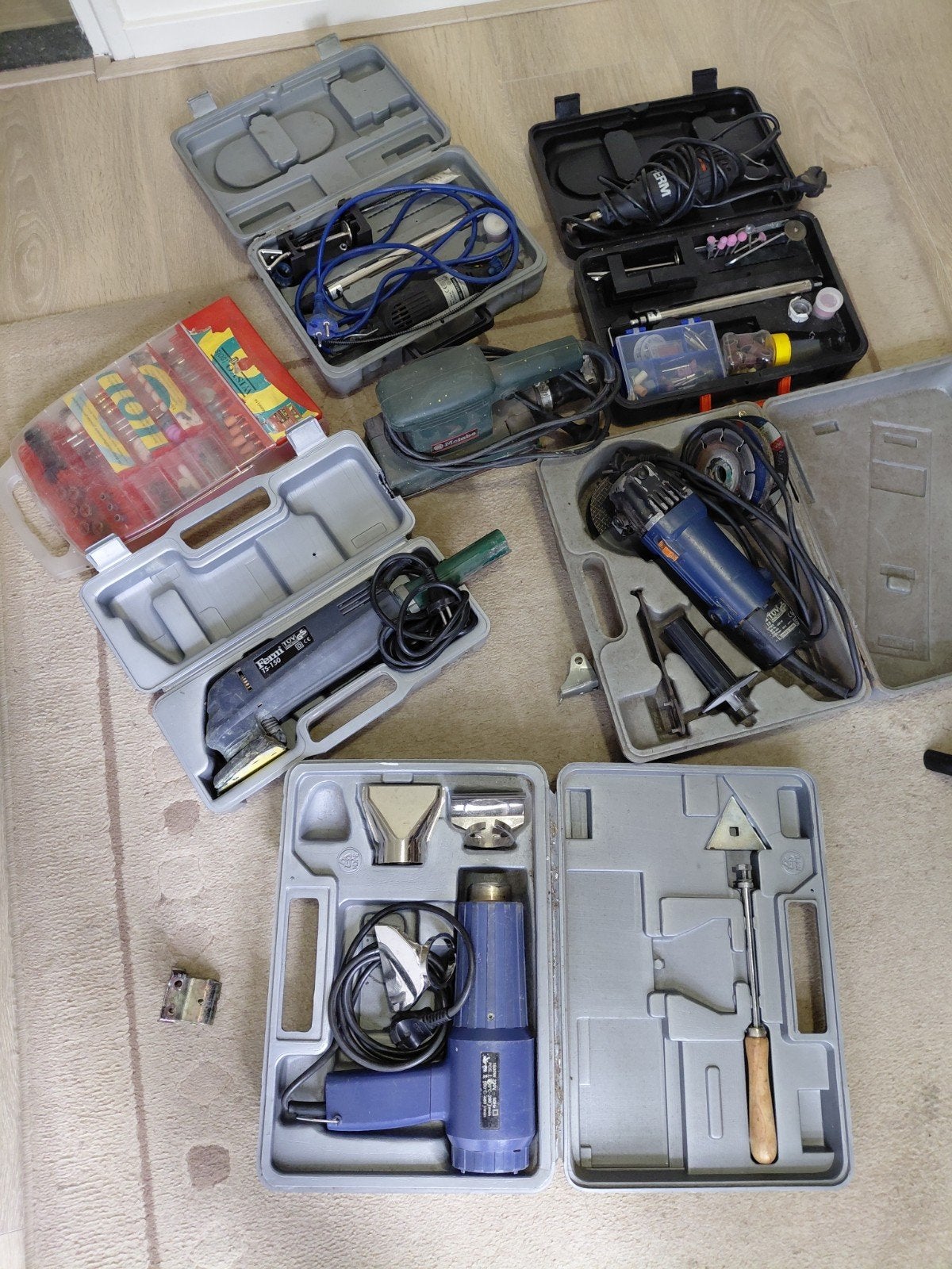 Diverse elektrisch gereedschap in 1 koop., Ophalen, Gebruikt, Ferm