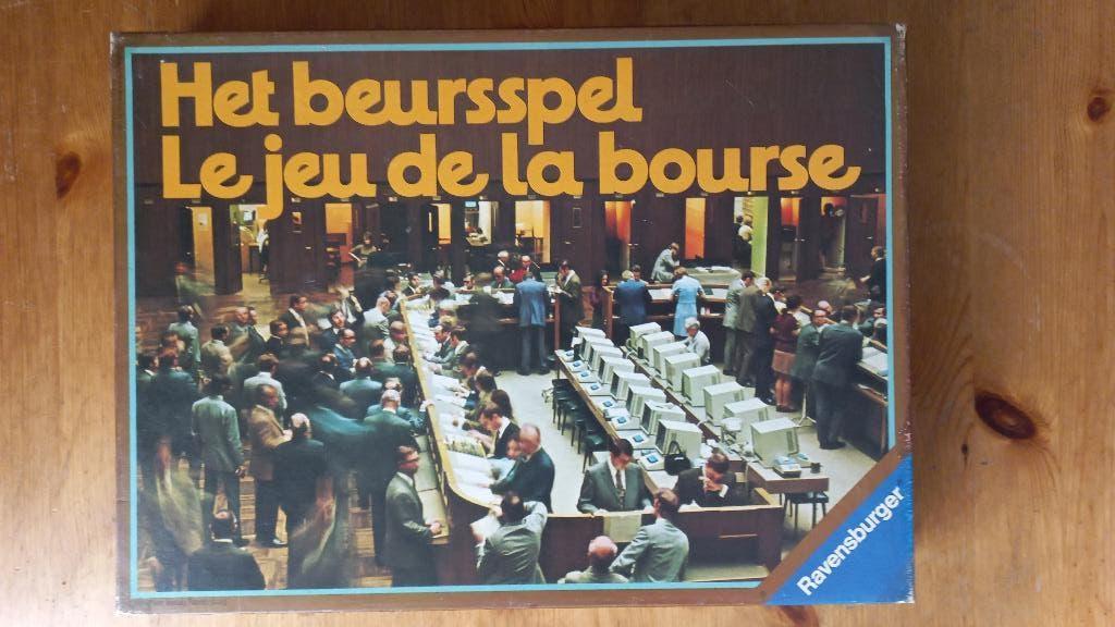Het beursspel - vintage, Een of twee spelers, Ophalen of Verzenden, Zo goed als nieuw