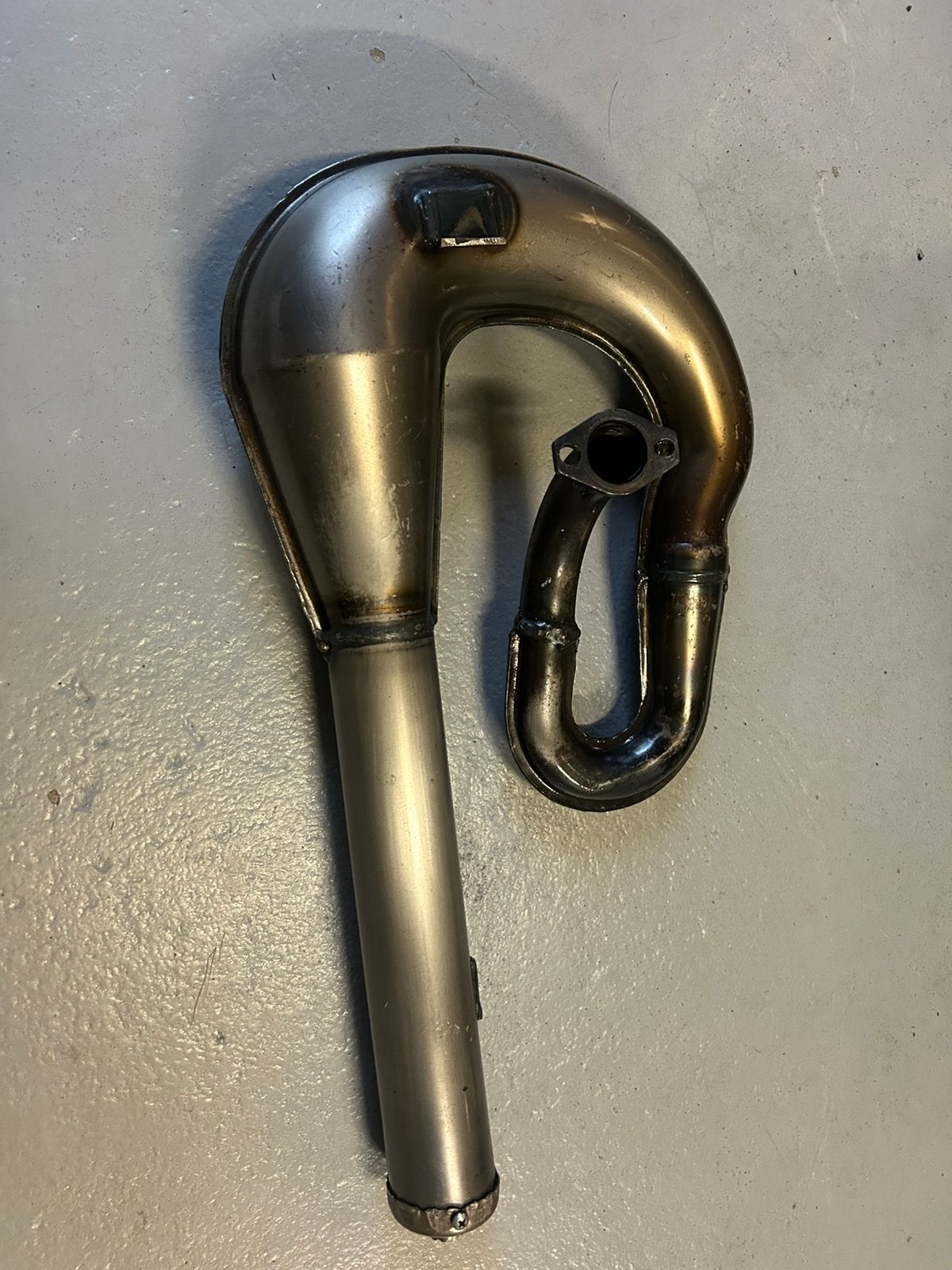Uitlaat Puch Maxi / E50 25mm Homoet PSR Proma CC blank, Ophalen of Verzenden, Zo goed als nieuw, Uitlaat