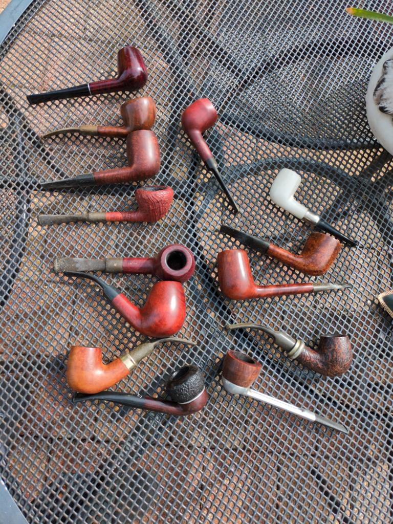 Pijpen Falcon Zenith pijp vribo humbry big ben kriswill, Verzamelen, Rookartikelen, Aanstekers en Luciferdoosjes, Ophalen, Gebruikt