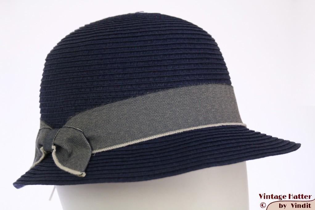 Dames Cloche dophoed Hawkins blauw gecoat papier 54-57 nieuw, Kleding | Dames, Hoeden en Petten, Hoed, Hawkins, Nieuw, One size fits all