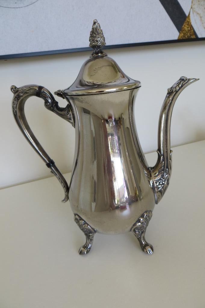 Oude verzilverde koffiekan / theekan Raimond Silverplated., Ophalen of Verzenden