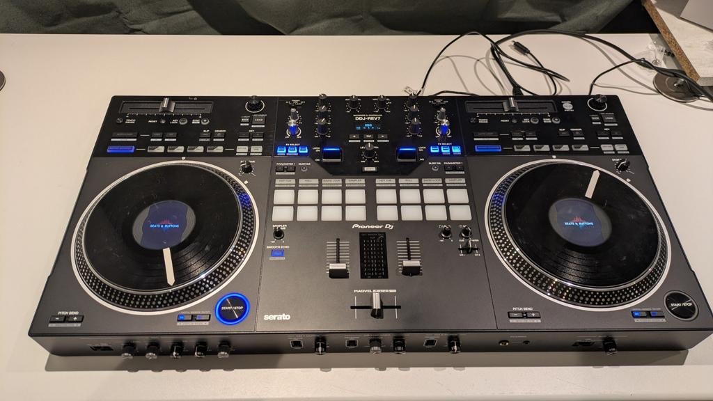 Pioneer REV7 DJ controller met tas, decksaver en doos, Muziek en Instrumenten, Dj-sets en Draaitafels, Ophalen, Zo goed als nieuw