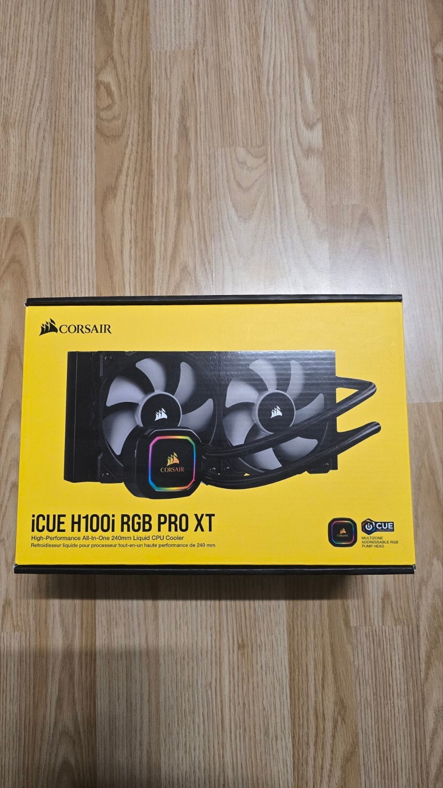 Corsair iCue RGB PRO XT (AIO Watercooller), Ophalen of Verzenden, Gebruikt, Waterkoeling