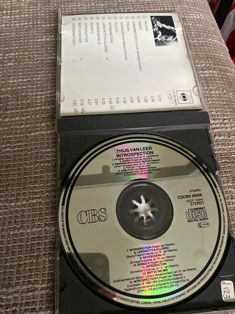 Thijs van Leer - Introspection CD (Pop, Klassiek), Gebruikt, Pop, Ophalen of Verzenden, Album