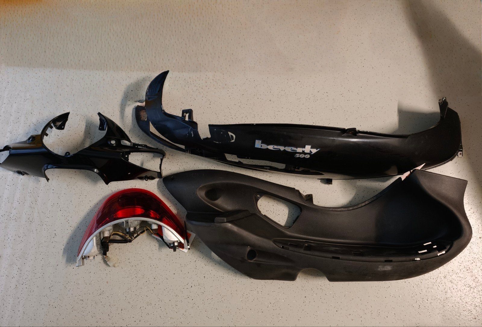 Piaggio Beverly 500 kappen en achterlicht, Motoren, Ophalen of Verzenden, Gebruikt