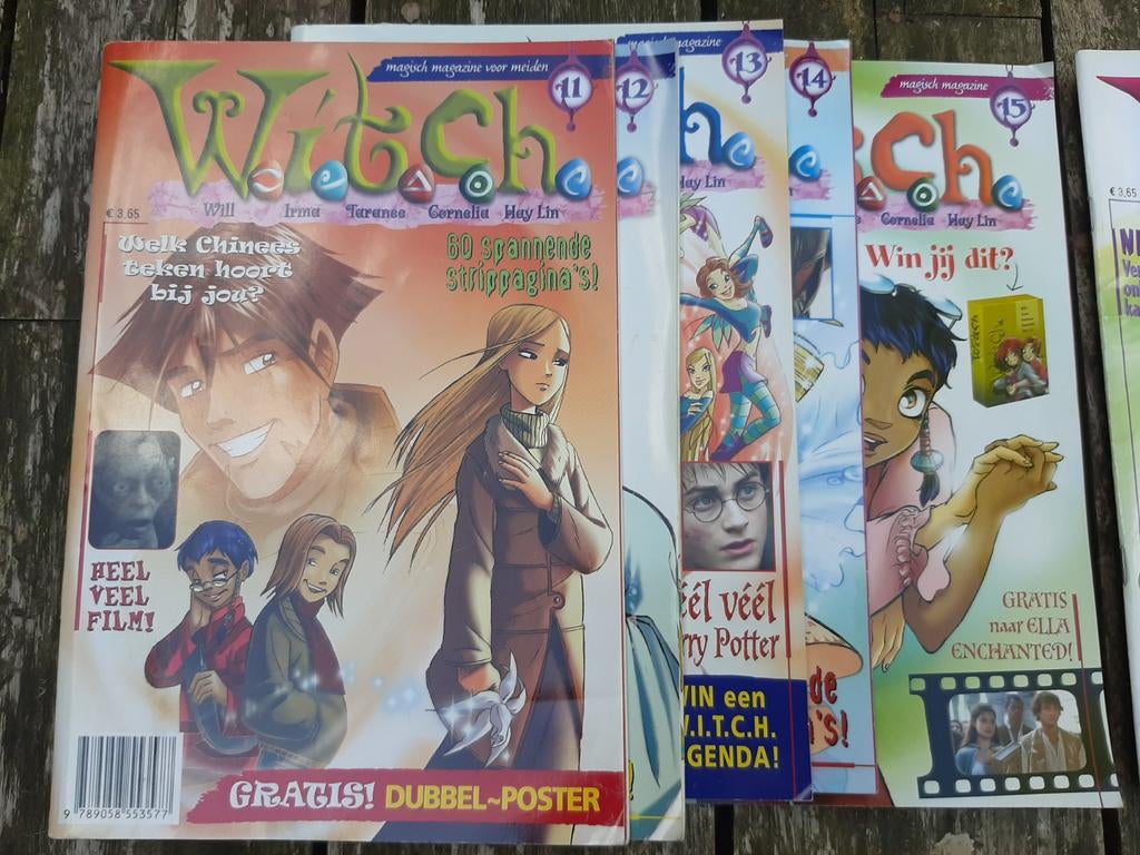 W.I.T.C.H. Tijdschriften Collectie - Diverse Nummers witch, Ophalen of Verzenden, Gelezen, Damesbladen