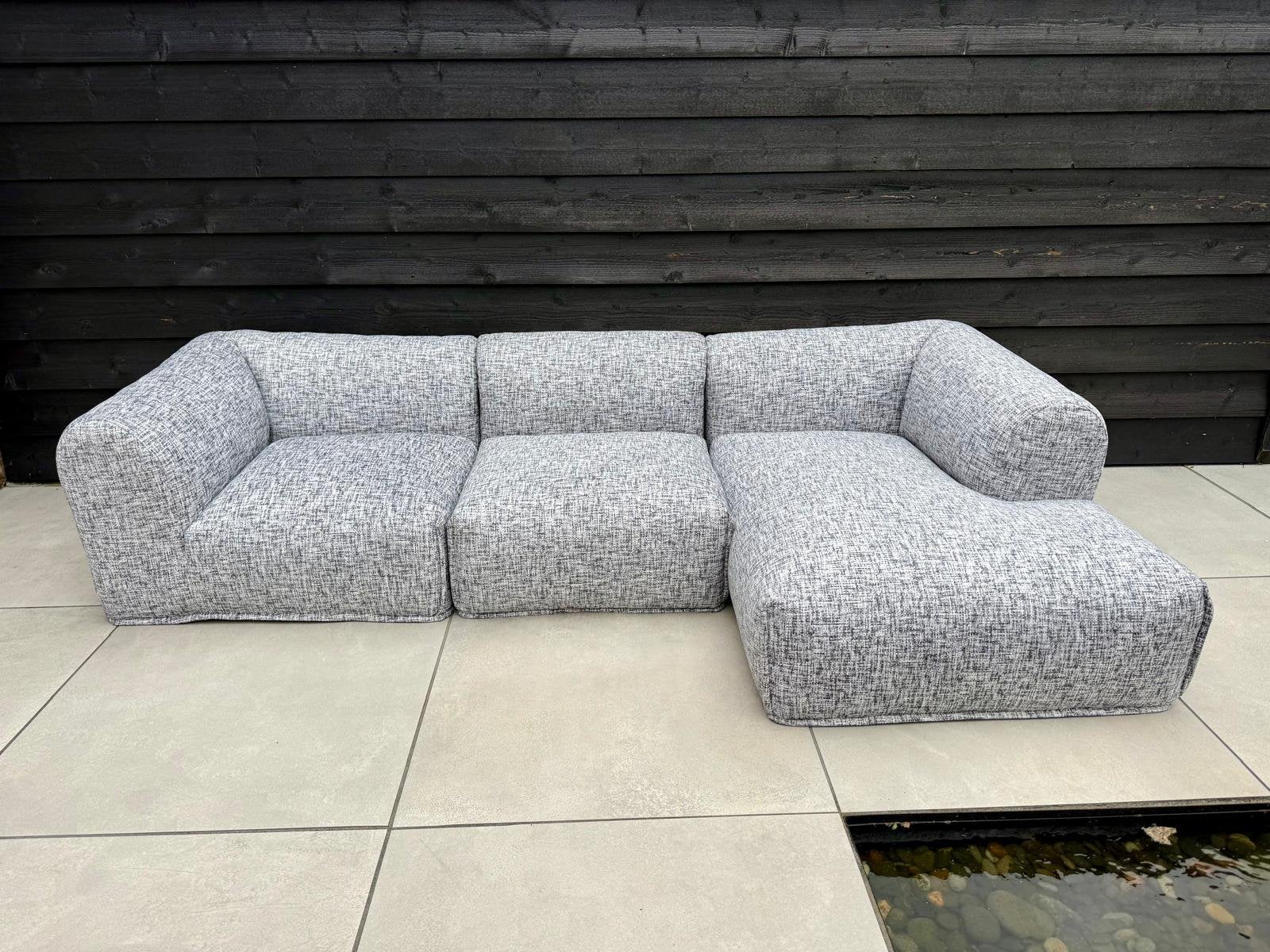 Luxe design binnenbank binnen diverse opstellingen mogelijk, Ophalen, Zo goed als nieuw