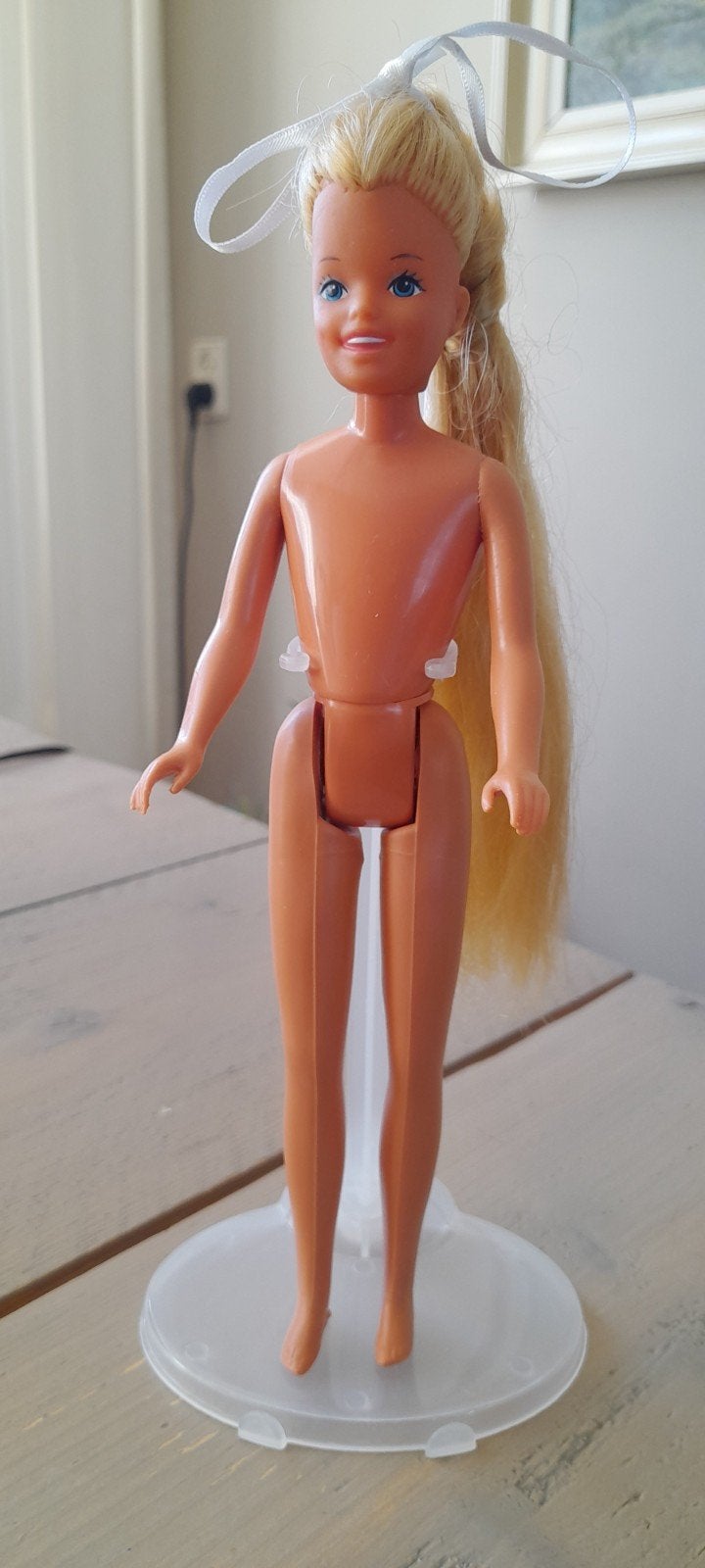 tennis skipper barbie jaren 80, Verzamelen, Ophalen of Verzenden, Zo goed als nieuw, Overige typen