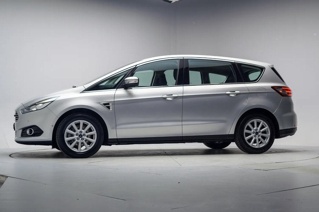Ford S-Max 2.0 Titanium Aut. [ Navi Stoelverwarming Camera T, Auto's, 4 cilinders, Bedrijf, 1604 kg, Zilver of Grijs