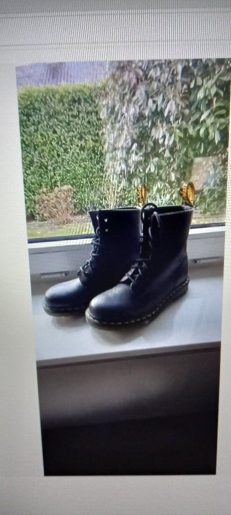 Dr. Martens zwarte boots/veterschoen maat 38., Kleding | Dames, Schoenen, Ophalen of Verzenden, Nieuw, Zwart