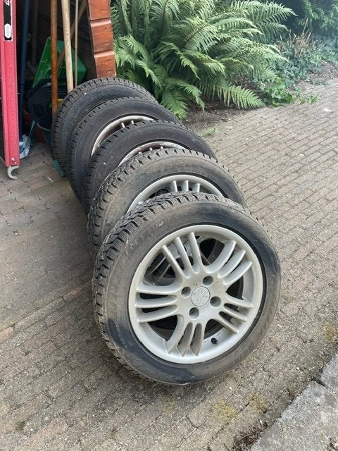 Lichtmetalen velgen - winterbanden, Ophalen, Gebruikt, Banden en Velgen, Personenwagen
