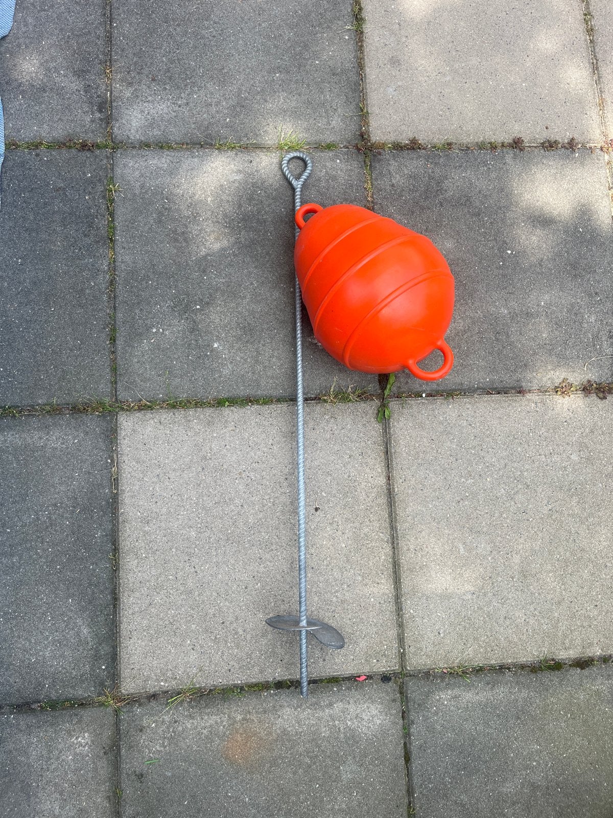 Zandanker met meerboei - Ideaal voor boot of zwemplek, Ophalen of Verzenden, Gebruikt, Overige typen