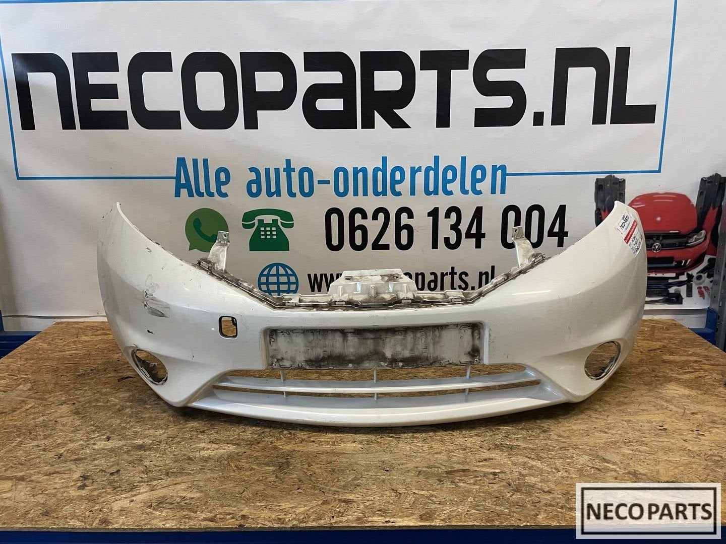 VOORBUMPER NISSAN NOTE BUMPER 620223VU5H ORIGINEEL, Gebruikt, -, Ophalen of Verzenden, Achter