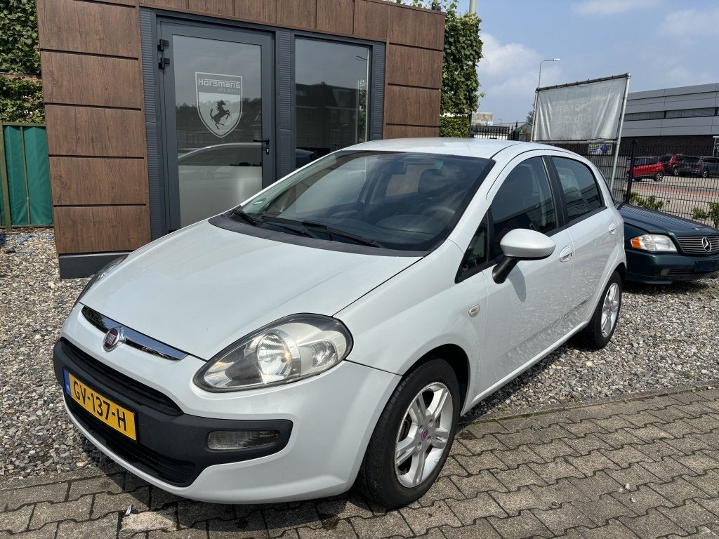 Fiat Punto Evo 1.2 Active (bj 2010), Auto's, 1242 cc, 4 cilinders, 400 kg, Wit