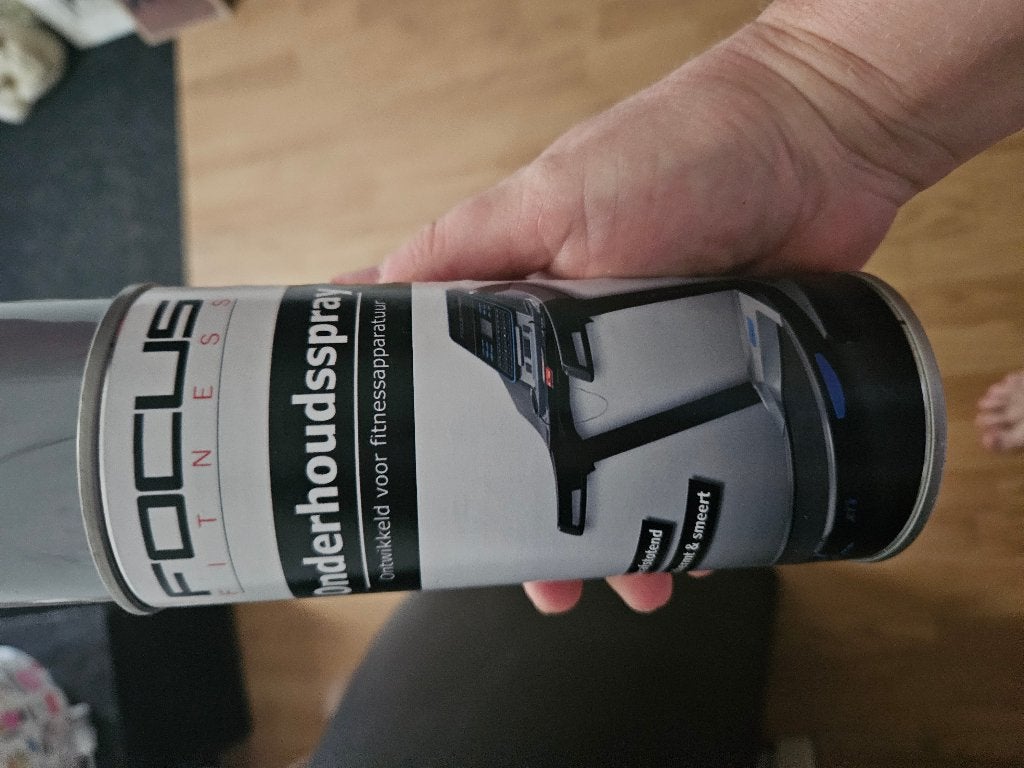 Focus Fitness Onderhoudsspray voor fitnessapparatuur, Sport en Fitness, Fitnessmaterialen, Ophalen of Verzenden, Zo goed als nieuw