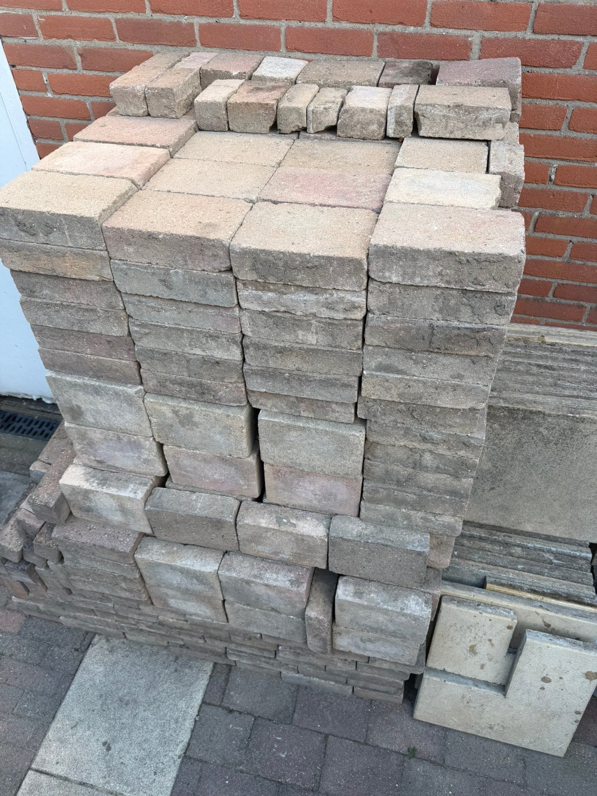 Klinkers, Tuin en Terras, Ophalen, Gebruikt, 10 m² of meer, Klinkers