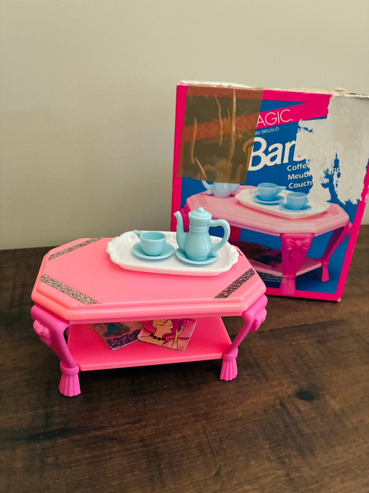 Mattel Barbie Coffee Table (model #9351) uit 1992, Ophalen of Verzenden, Gebruikt, Overige typen
