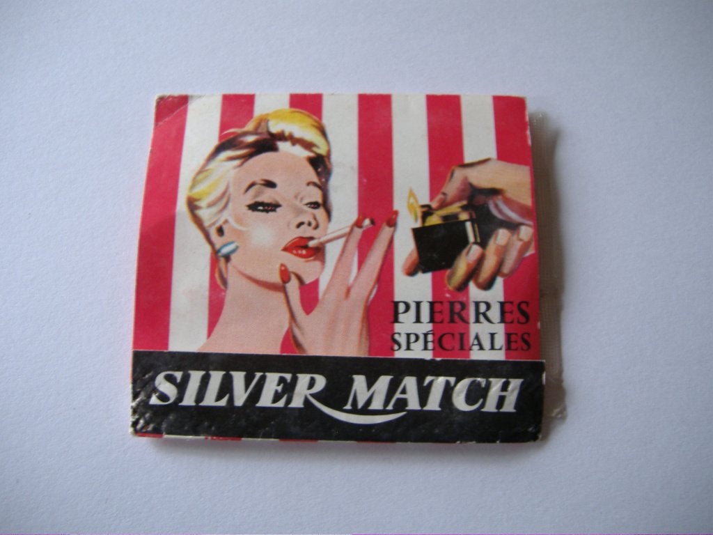 vintage vuurstenen, Ophalen of Verzenden, Sigarenbandjes