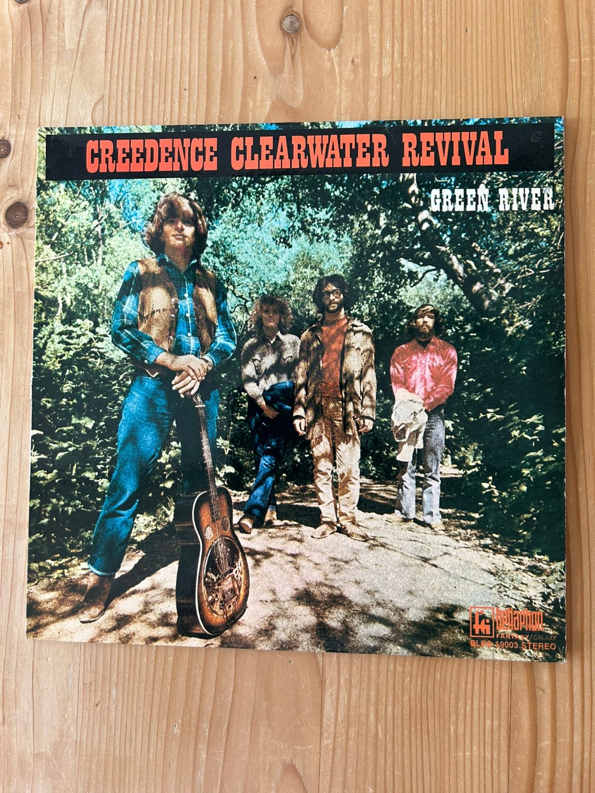 LP GREEN RIVER VAN CREEDENCE CLEARWATER REVIVAL UIT 1969, Cd's en Dvd's, LP, Pop, Ophalen of Verzenden, Zo goed als nieuw