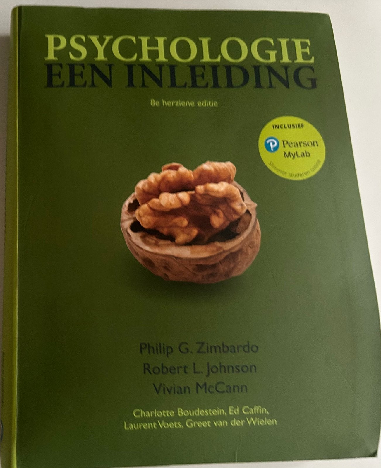 Psychologie: Een Inleiding - 8e herziene editie, Ophalen of Verzenden, Zo goed als nieuw