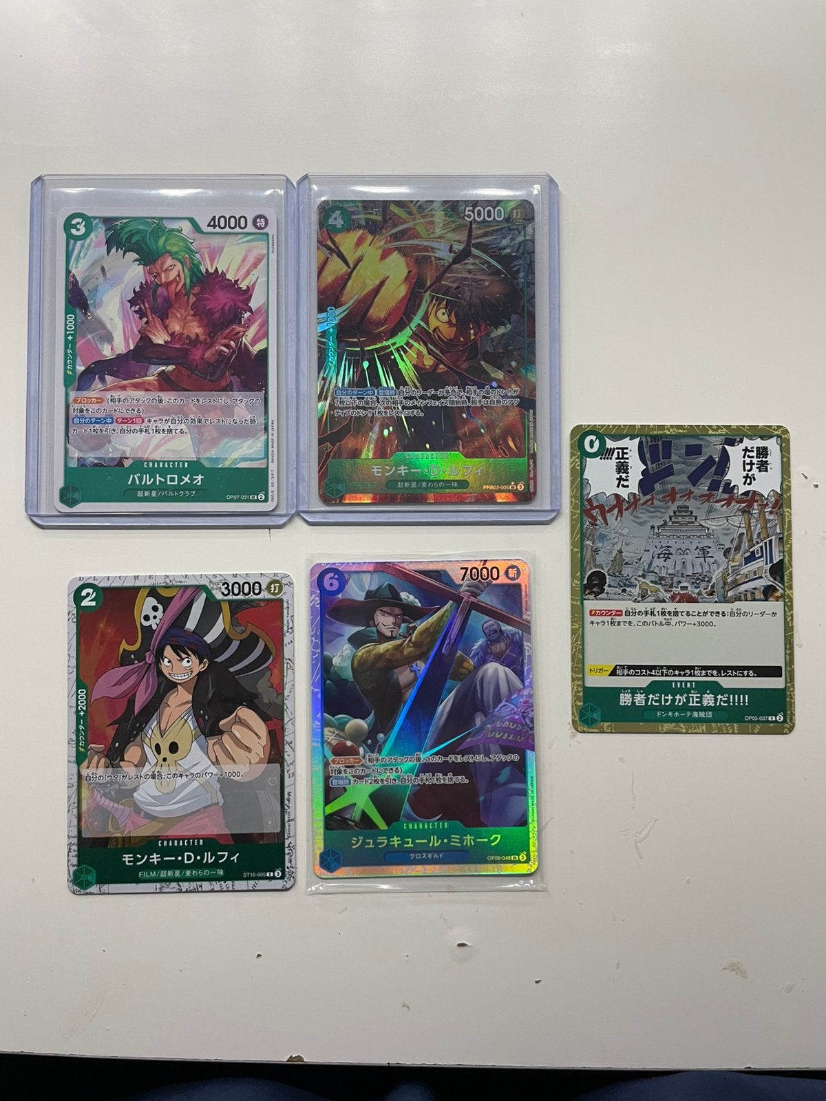 One piece, Hobby en Vrije tijd, Verzamelkaartspellen | Overige, Ophalen of Verzenden, Zo goed als nieuw