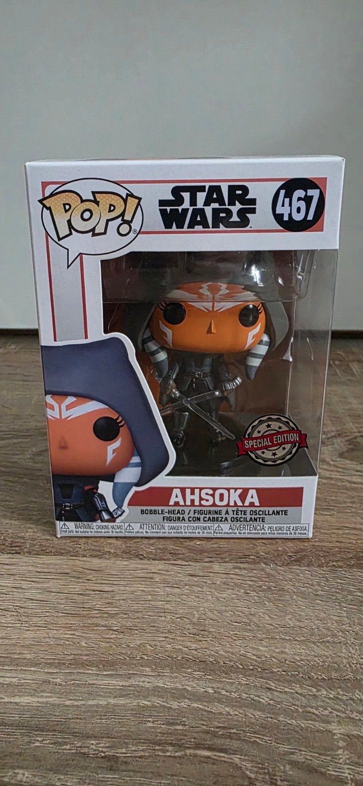 Funko Pop! Star Wars Ahsoka Tano #467 Special Edition, Ophalen of Verzenden, Zo goed als nieuw