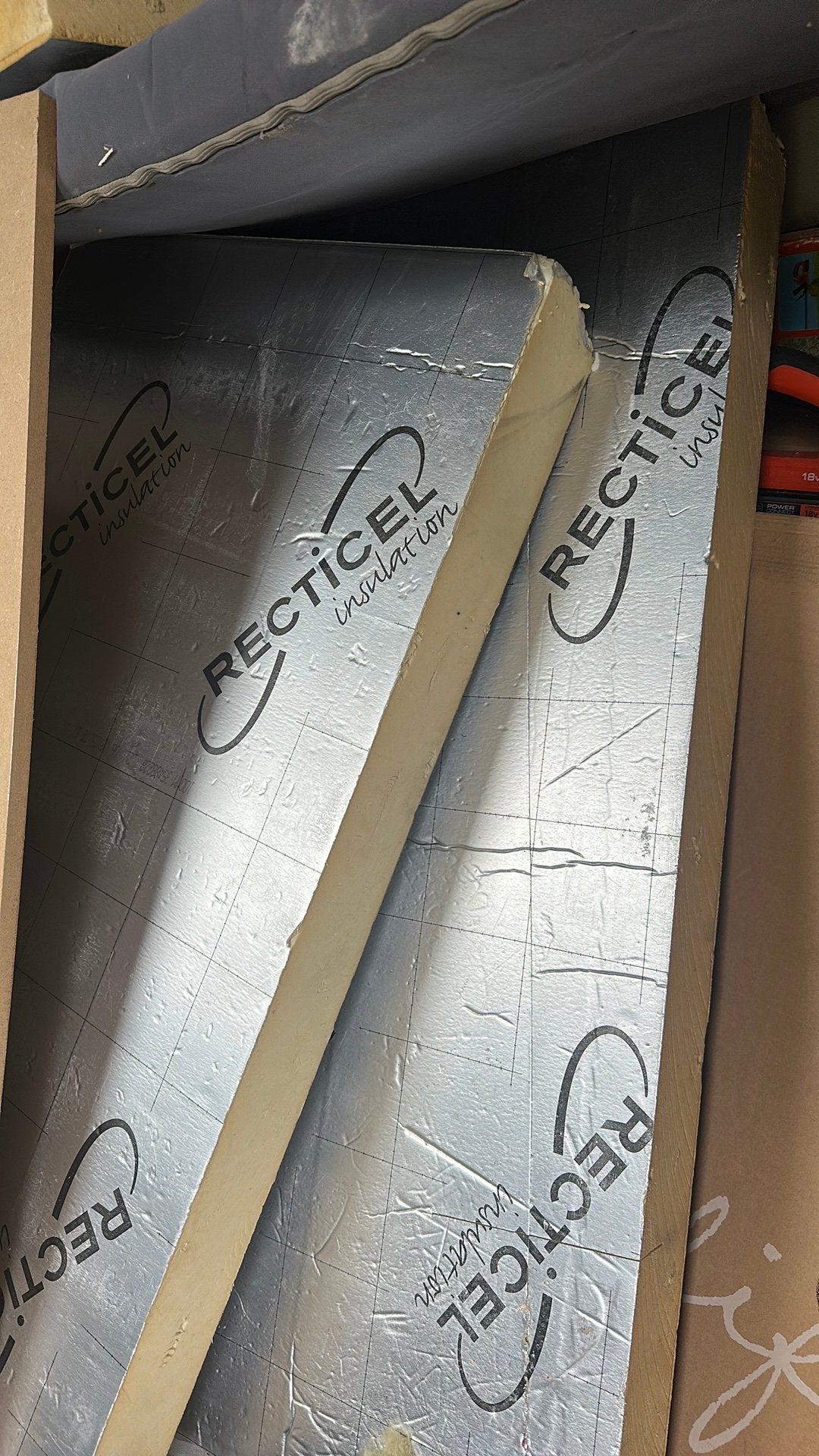 Reticel isolatie 16cm dik, Minder dan 4 cm, Overige materialen, Ophalen of Verzenden, Zo goed als nieuw