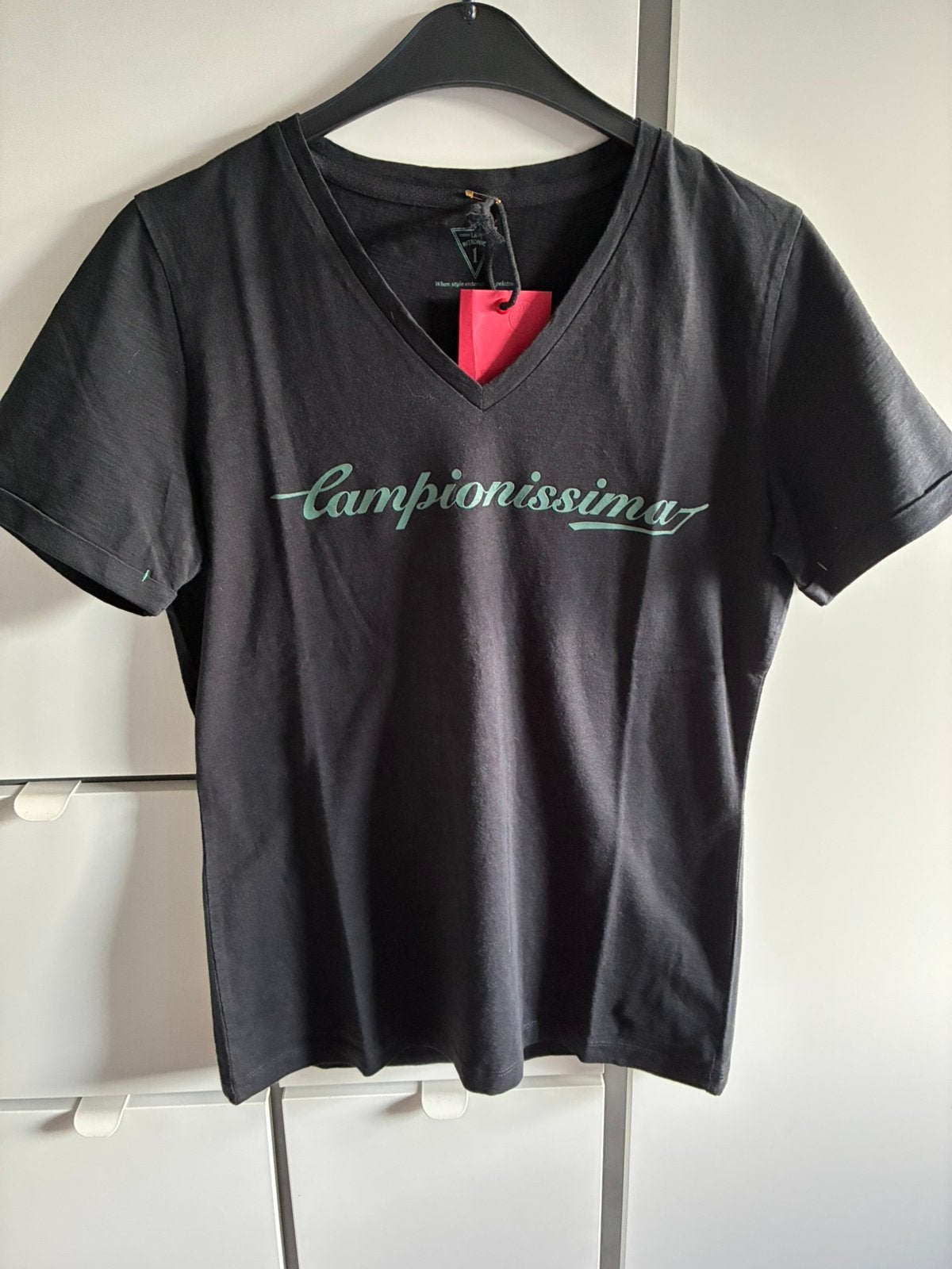 La Patronne T-shirt cyclists dames Maat L, Zwart, Maat 42/44 (L), Nieuw, Ophalen of Verzenden