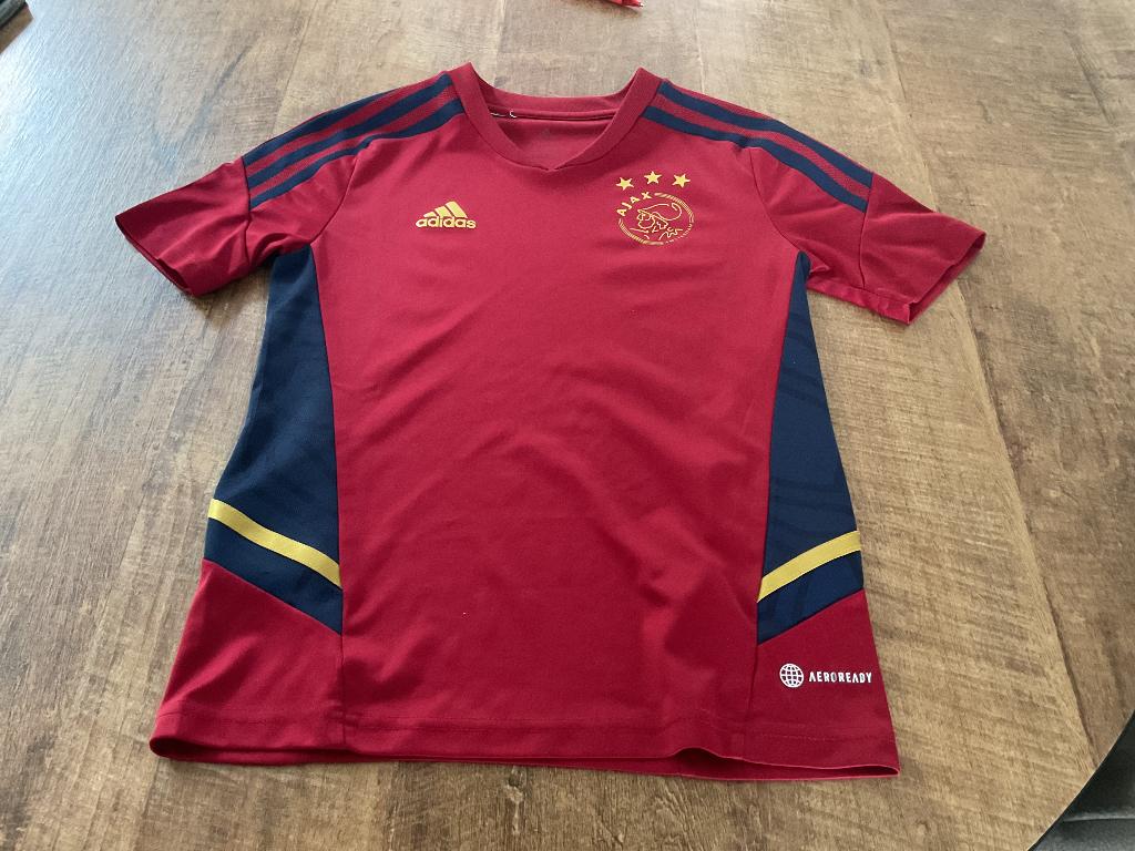 Ajax shirt 140, Adidas, Jongen of Meisje, Ophalen of Verzenden, Zo goed als nieuw