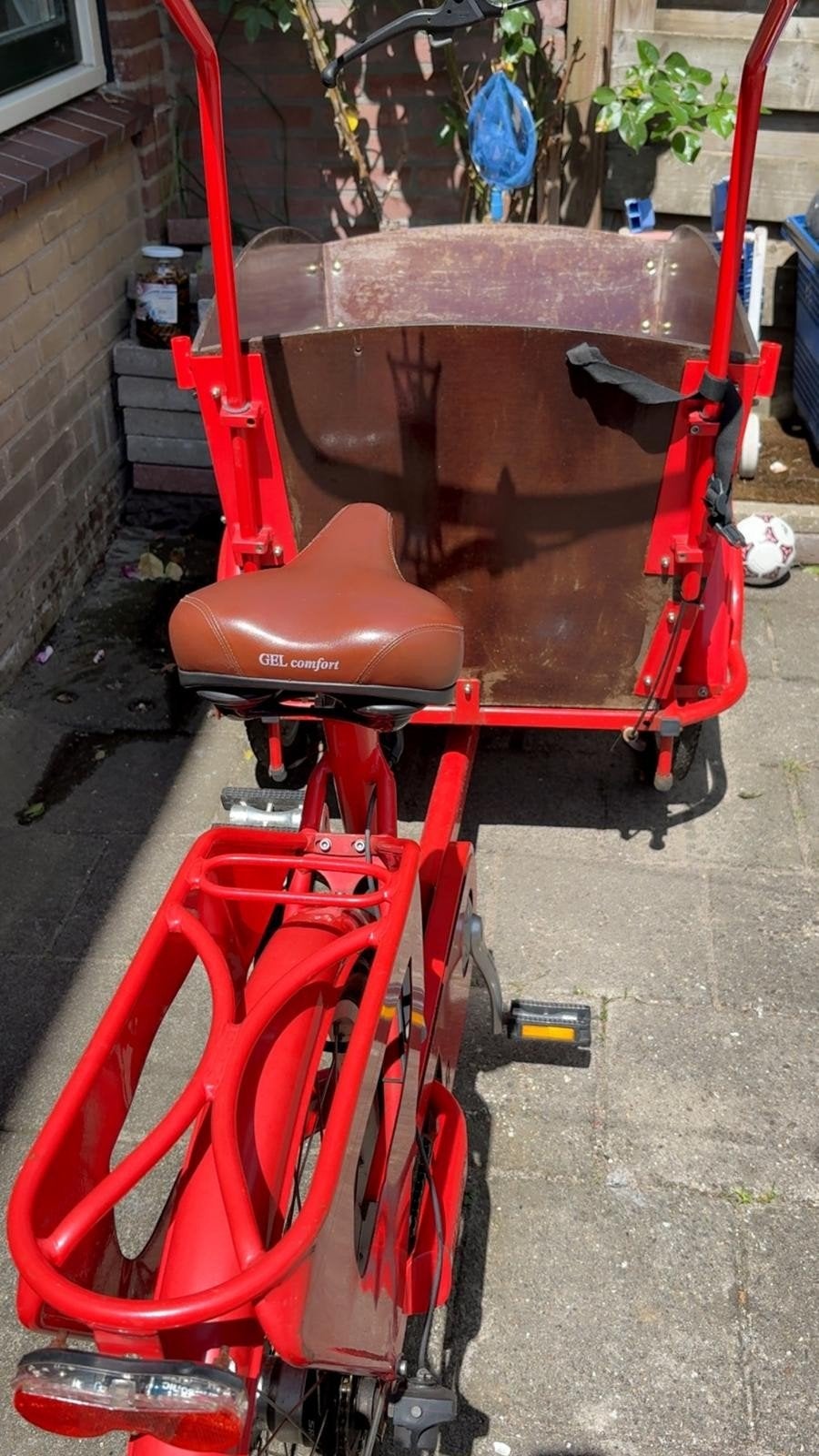 Mooi bakfiets te koop !, Ophalen of Verzenden, Zo goed als nieuw, 80 kg of meer
