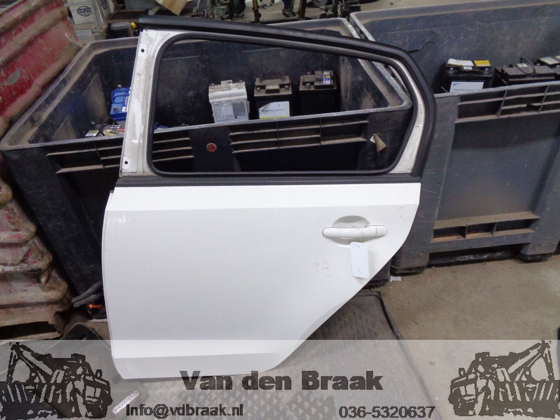 Volkswagen Up! 2012-2020 Portier linksachter, Gebruikt, -, Deur, Herkomst onderdeel bekend
