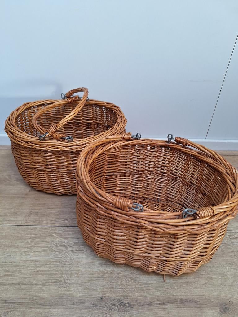 Rieten uitdeelmandjes voor bruidsmeisjes - Set van 2, Ophalen, Gebruikt, Mand, Riet